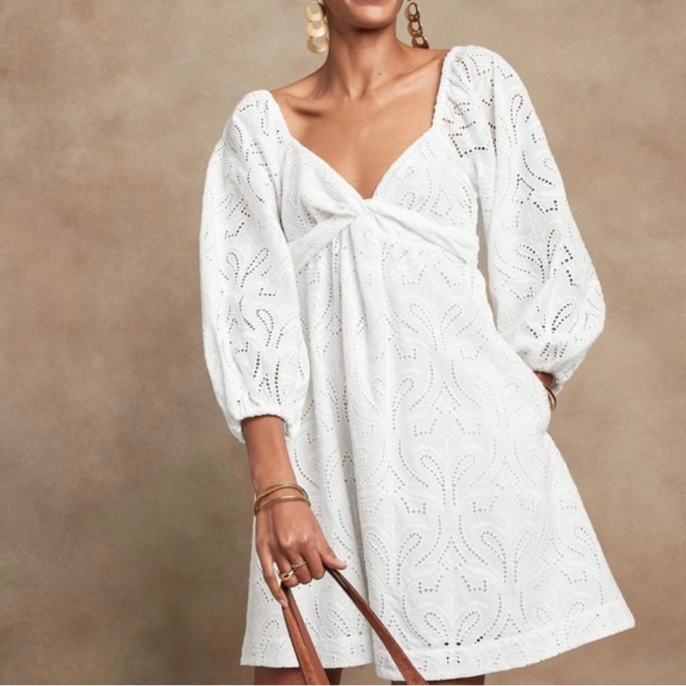 Banana Republic Twist Elegant Mini Dress Size XS